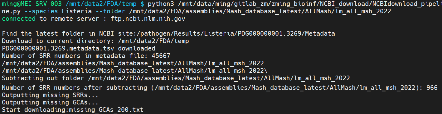 Automated Genome Data Extraction